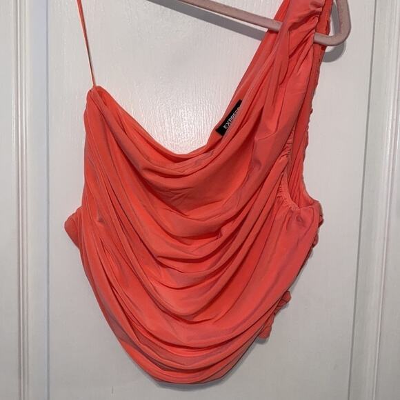 NWT Express One Shoulder Crop and Skirt Set Size XL - Picture 9 of 10